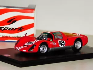 PORSCHE 906 #49 SIFFERT/VOGELE 6th SEBRING 1966 SPARK US267 1:43 - Picture 1 of 1