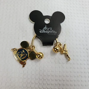 Disneyland Resort 50th Anniversary Key Chain Tinker Bell and Mickey Ears Disney - Picture 1 of 6