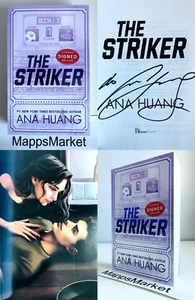 SIGNED The Striker by Ana Huang DELUXE EDITION 1/1 (2024, Trade Paperback) NEW - Picture 1 of 12