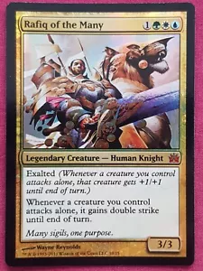 Magic The Gathering FROM THE VAULT LEGENDS FOIL RAFIQ OF THE MANY MTG FTV - Picture 1 of 2