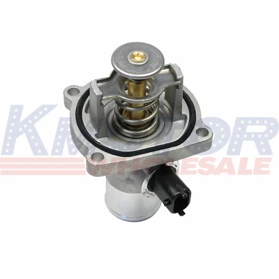 Engine Coolant Thermostat Assembly w/Housing 96984104 For Chevy Aveo Sonic Cruze Foto 1 de 4
