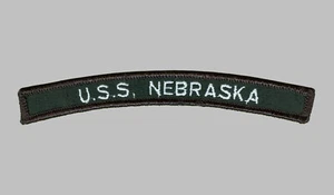 US Navy SSBN-739 USS Nebraska Submarine UIM Shoulder Rocker Tab (04-06) - Picture 1 of 1