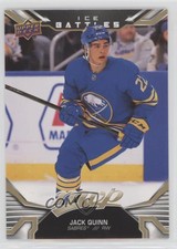 2022-23 Upper Deck MVP Gold Ice Battles Jack Quinn #228 Rookie RC