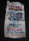 SPEEDY COOK'N Green Split Peas 100 lbs  Plastic Bag Sack North West Pea Bean Co