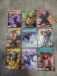 9 2006 Dragon Magazines Issues LOT 341 342 343 344 345 347 348 349 350  - Picture 1 of 6