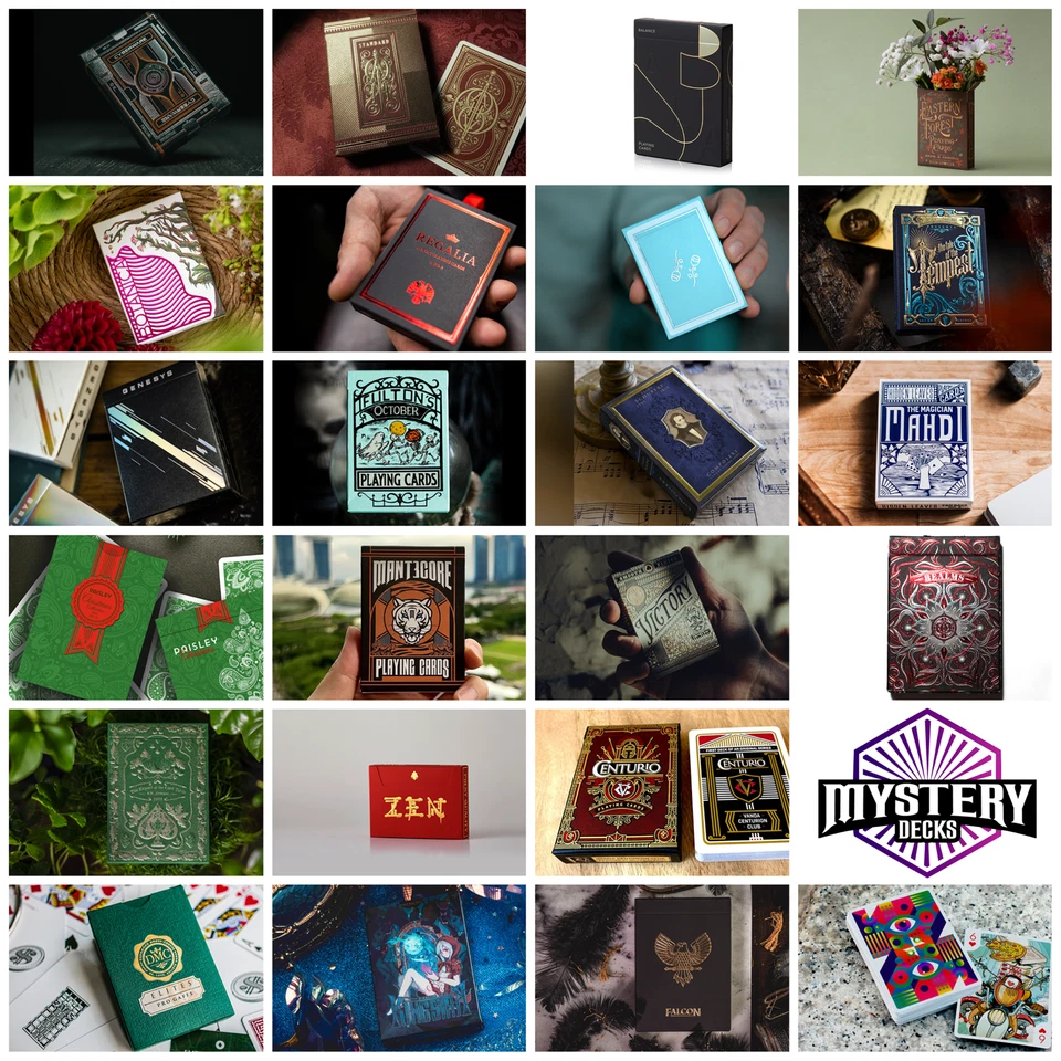 Mystery Decks -Luxury  Playing Cards. Playing Cards Mystery Decks - Image 1 of 4
