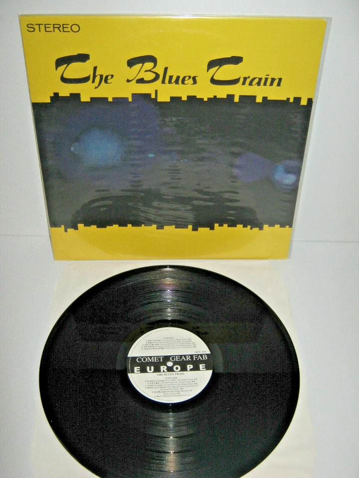 THE BLUES TRAIN – The Blues Train – vinyl LP re.      - Immagine 1 di 1
