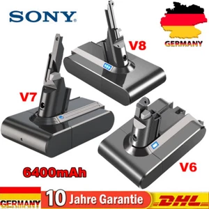 21.6V Akku Batterie Für Original Dyson V6 V7 V8 Animal Absolute 6400mAh Sony NEU - Bild 1 von 11