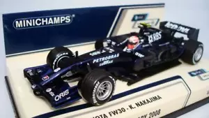 MINICHAMPS 1/43 WILLIAMS-TOYOTA FW30 K. NAKAJIMA 2008 LIMITED EDITION - Picture 1 of 4