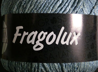 (89,00 €/kg): 50 Gramm FRAGOLUX, Bändchengarn von Lana Grossa, türkis 30  #1591 - Bild 1 von 4