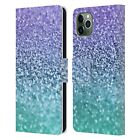 OFFICIAL MONIKA STRIGEL GLITTER COLLECTION LEATHER BOOK CASE FOR APPLE iPHONE