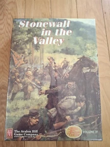 Stonewall In The Valley Avalon Hill NEW Sealed! Never opened unpunched!!! - Picture 1 of 3
