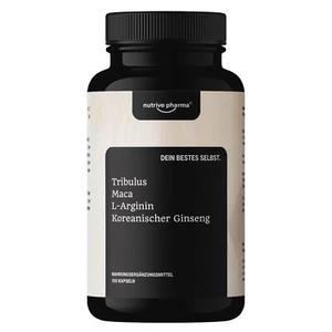 Komplex für Männer mit Tribulus, Maca, L-Arginin, Koreanischem Ginseng, 120 Kaps - Bild 1 von 6