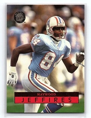 1996 Ultra Haywood Jeffries Houston Oilers #60 - Image 1 of 2