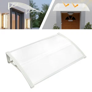 Outdoor Over Door Canopy Porch Patio Front Rain Cover Awning Shelter 60 * 100cm - Picture 1 of 22