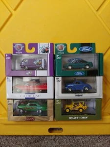 M2 R66 LOT OF 6. Jeep/ Willys/ Dodge/ Cadillac/ Nova/ Ford - Picture 1 of 2