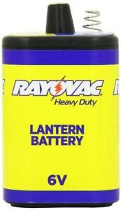 Rayovac Lantern Battery, 6 Volt Spring Terminals, Heavy Duty, 944R