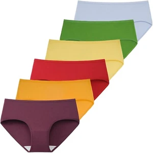 Atmungsaktive Damen Unterhosen aus 95% Baumwolle - 6er Set, Ideal für den Alltag - Bild 1 von 2