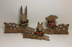 House of Lloyd Christmas Around The World handgeschnitzter Weihnachtshirsch gebraucht - Bild 1 von 4