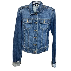 Cabi Jeans Denim Jacket Blue Wash Women's XS Style 861 Button Front - Picture 1 of 9