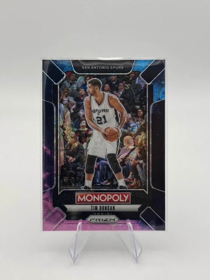 Monopoly Panini Prizm 2024-25 - Nebulosa Tim Duncan No. LEG5 SSP HOF Foto 1 de 2