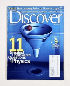 2002 Feb DISCOVER Unanswered Physics Questions SAVANTS Complexity Theory Models - Picture 1 of 5
