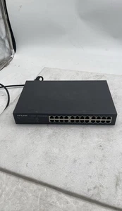TP-Link TL-SG1024D 24-Port Gigabit Ethernet Switch Rackmount Black w/ Power Cord - Picture 1 of 6