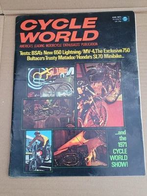 Cycle World August 1971 - Image 1 of 4