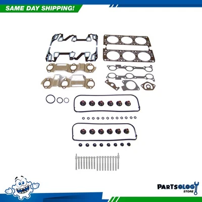DNJ HGB31462 Cylinder Head Set with Head Bolt Kit For 1996 Buick Century 3.1L Foto 1 de 3