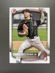 2025 Bowman 1st Baseball - Prospects Yu-Min Lin #BP-27 (RC) - Picture 1 of 2
