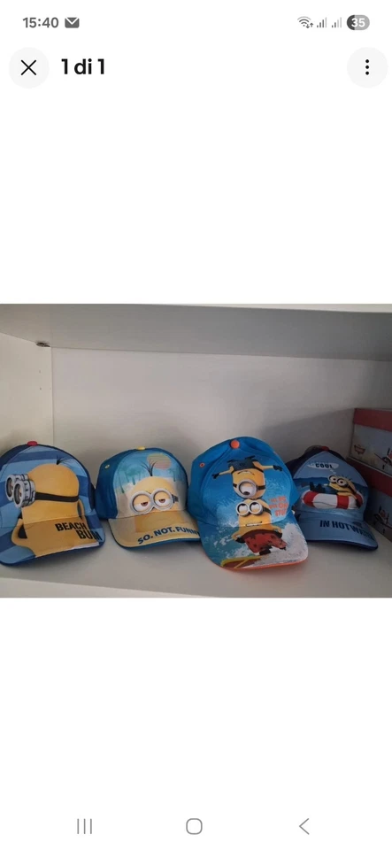 Cappellini Minions  - Immagine 1 di 1