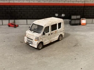 Suzuki Every Van Rusty Weathered Custom ERA 1/64 Diecast Junkard Car Barn Find - Picture 1 of 13