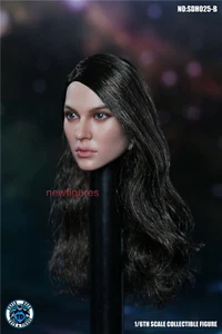 1:6 SDH025B Russia Soldier Girl Head Model For 12inch Female PH TBL Figure Body - Foto 1 di 6