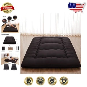 Portable Tatami Mat - Japanese Floor Mattress for Sleep & Relaxation, Full Size - Picture 1 of 8