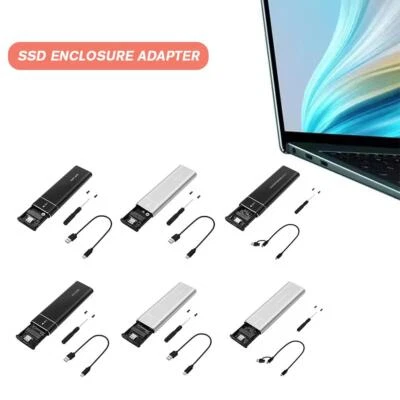 ORICO M.2 NVMe SATA USB-C 3.2 Adapter SSD Gehäuse Gehäuse für M/M+B Schlüssel& - Bild 1 von 4