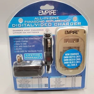 Empire For Panasonic All-In-One Replacement Digital Video Charger  - Picture 1 of 9