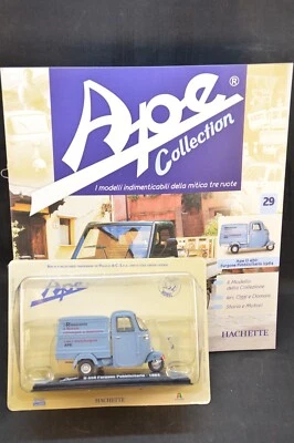 APE COLLECTION CAR N° 29 APE D 450 FURGONE PUBBLICITARIO 1964 LA RINASCENTE - Immagine 1 di 2
