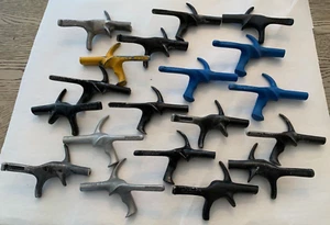 Huge lot of (19) fencing grips, various makes, new/used, ALL ARE IN THE SALE! - Picture 1 of 5