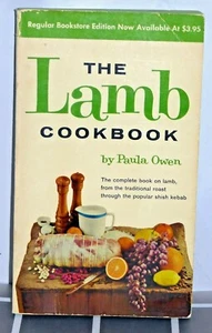 The Lamb Cookbook Paula Owen Random House 1959 PB - Imagen 1 de 4