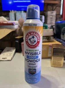 Arm & Hammer No White Mess Invisible Spray Foot Powder 7 Oz - Picture 1 of 3