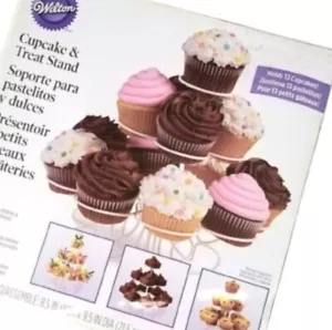 Wilton Cupcakes N More Treat Stand- Holds 13 Cupcakes - Picture 1 of 2
