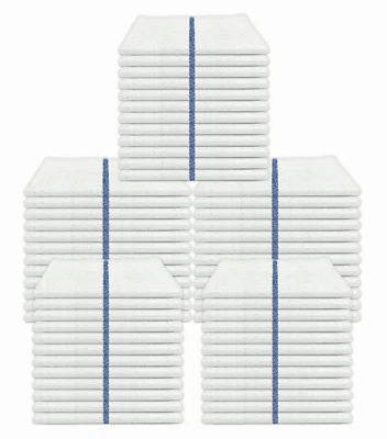 NUEVO PAQUETE DE 60 TOALLAS BARRA DE LIMPIEZA COCINA 5DZ RAYAS AZULES BARMOPS RESISTENTE 16X19 Foto 1 de 4