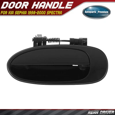 Manija de puerta exterior imprimada izquierda conductor trasero para Kia Sephia 1998-2001 Spectra Foto 1 de 4