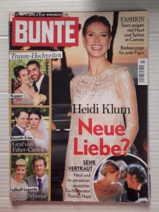 Bunte n. 23 jahr 2012 Heidi Klum neue liebe? - Picture 1 of 1