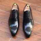 Buty biznesowe Męskie Oxford Spiczaste palce Biuro Ślub Formalne buty Męskie