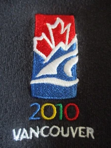 2010 OLYMPIC WINTER GAMES - VANCOUVER Embroidered Zippered (XS) Sweatshirt - Picture 1 of 5