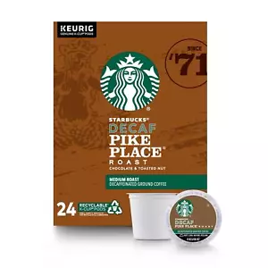 Café tostado Starbucks descafeinado lucio 24 unidades K taza vainas tostado medio - Imagen 1 de 7