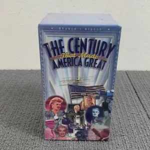 The Century that Made America Great 3 VHS Tape Box Set Readers Digest New Sealed - Picture 1 of 5