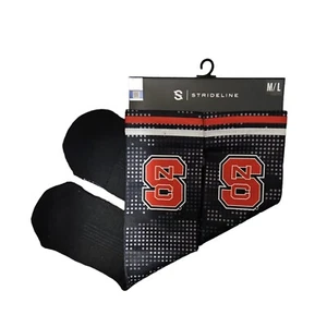 NC State Wolfpack Men's Dress Socks University Strideline NCAA Wear - Picture 1 of 3