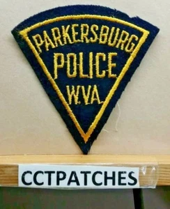PARKERSBURG, WEST VIRGINIA POLICE FELT SHOULDER PATCH WV - Picture 1 of 2